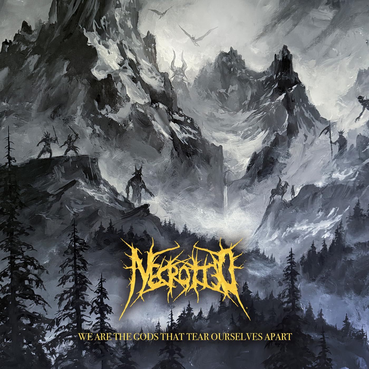 Necrotted We Are the Gods That Tear Ourselves Apart CD NEW