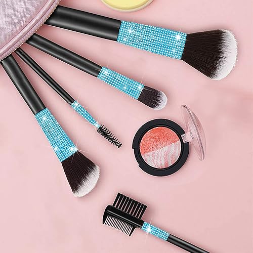 Miniatura 5 de GUGANEL Tiras autoadhesivas de diamantes de imitación de cristal azul lago, para manualidades con diamantes de imitación de 0.079 pulgadas para