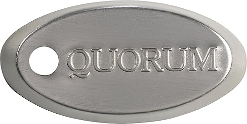 Miniatura 2 de Quorum 32323-65 Gusto - Ventilador de techo de níquel satinado de 32"
