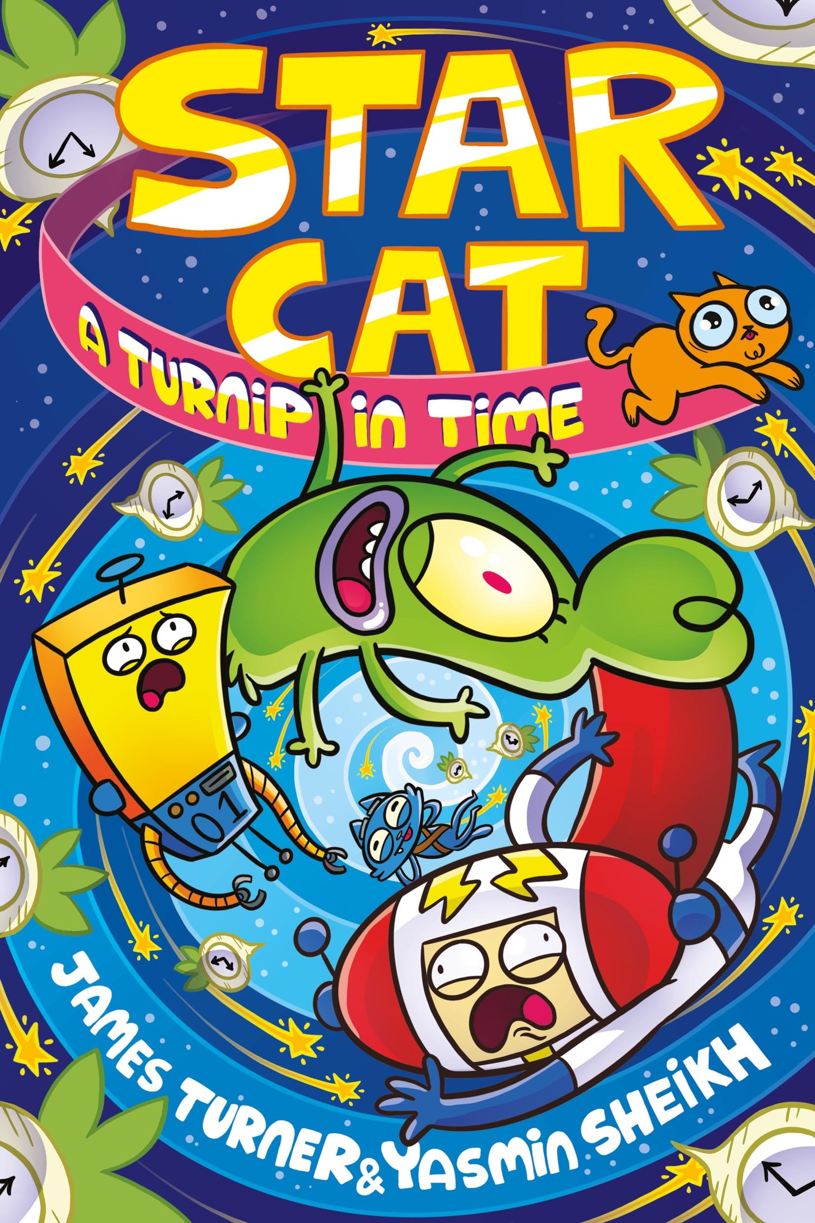 Star Cat: A Turnip in Time! (a Phoenix Comic Book) by James Turner
