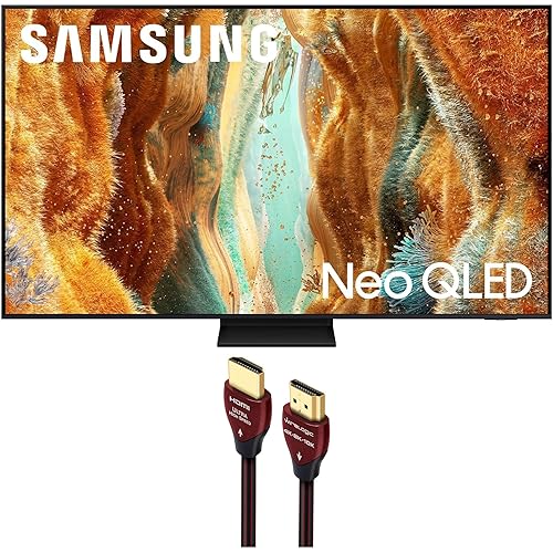 Samsung QN85QN70FAFXZA 85 Inch Neo QLED 4K Smart TV with a WireLogic Ruby 8ft Ultra High Speed 4K-8K-10K HDMI Cable (2025)