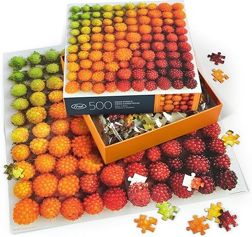 Miniatura 3 de Genuine Fred SALMONBERRIES by Emily Blincoe, rompecabezas de 500 piezas, 20x20 pulgadas