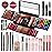 Professional Big Makeup Kit for Teens Girls & Women Full Kit, Beauty Case with Beginner Cosmetics Sets, All-in-One Make Up Gift Box with Lipgloss, Eyeshadow,Blush,Highlight,Brow&Liner Pens,Brush,etc
