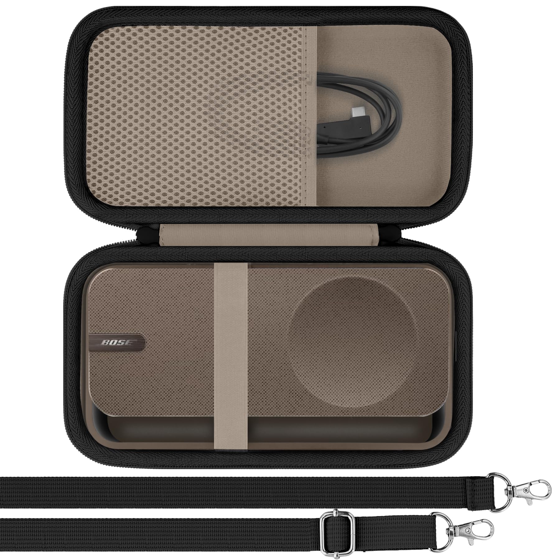 co2CREA Duro Viajar Caja Estuche Funda para Bose SoundLink Home