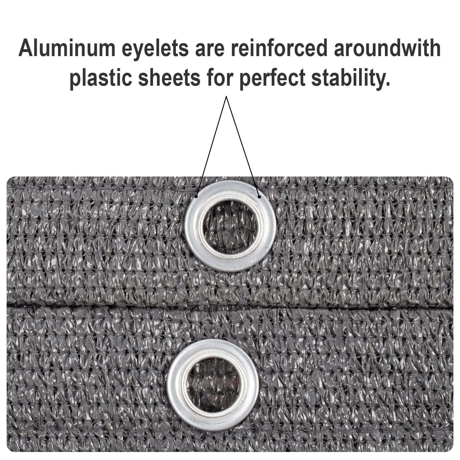Brise Vue Balcon 90x300cm HDPE Protection UV Résistant pour Exterieur Terrasse Jardin Anthracite
