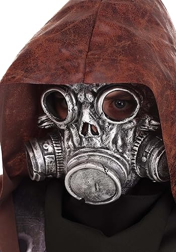 Miniatura 3 de Disfraz infantil de Apocalypse Wasteland Survivor Traje de Ranger resistente con chaqueta con capucha, máscara y bufanda