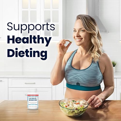 Miniatura 6 de Ultimate Fitosoma de berberina para la salud metabólica, control del apetito y salud intestinal - Absorción 9.6X con fórmula de doble acción -