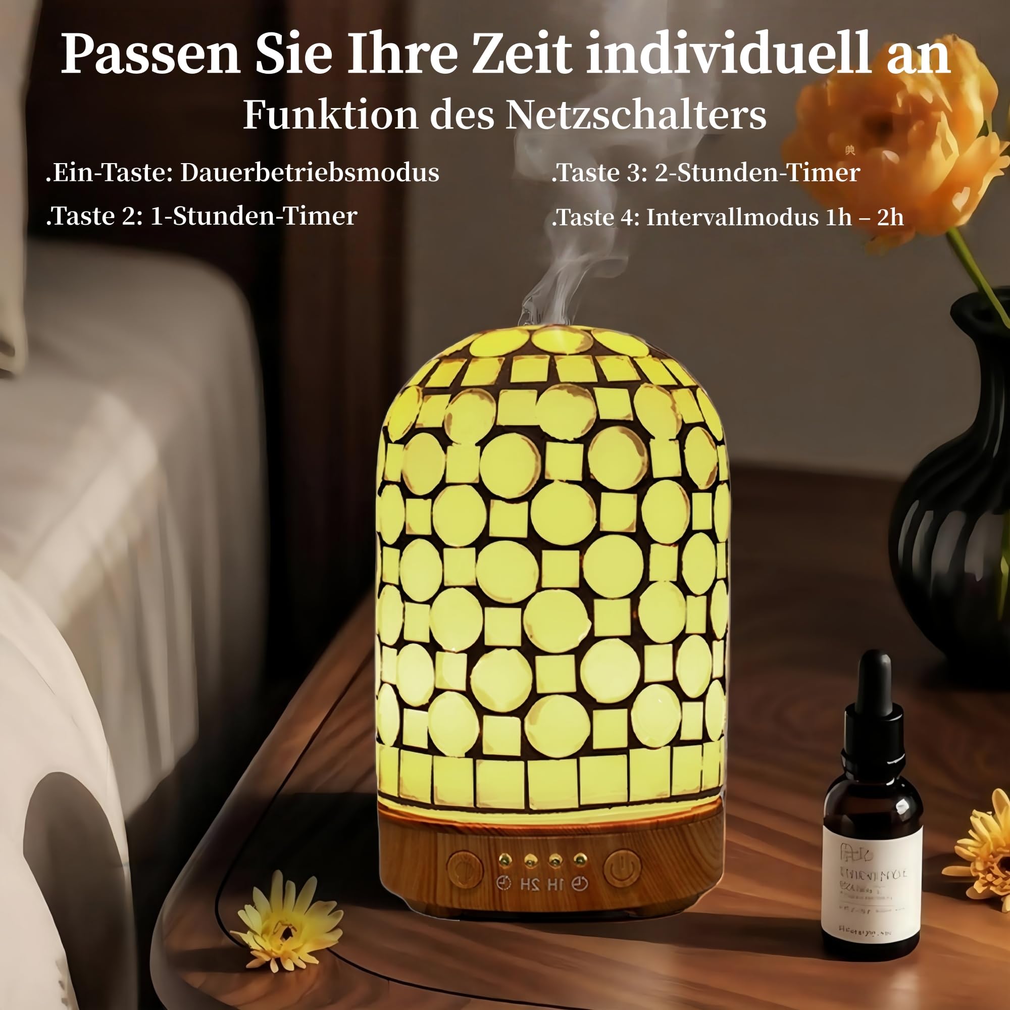 VOREEN Difusor de aroma, color blanco