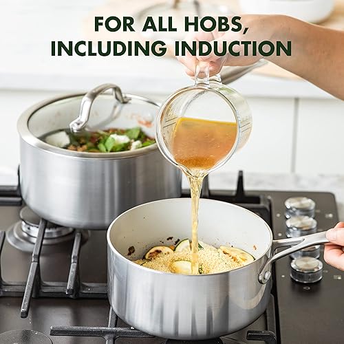 Miniatura 7 de GreenPan Venice Pro juego de ollas de cerámica antiadherente, 10 piezas