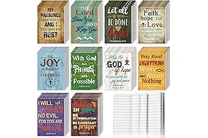 50 Pack Bible Verse Notebook Bulk Christian Journals Pocket Notepads Inspirational