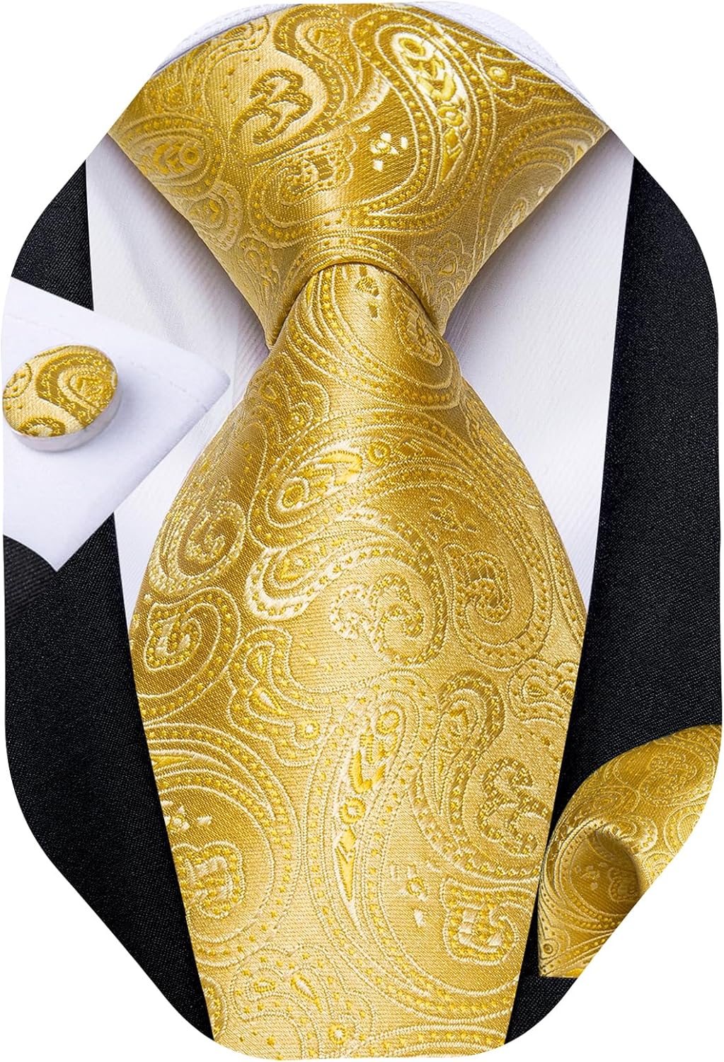 Yellow Gold Paisley