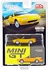 Mazda Miata MX-5 (NA) Convertible Sunburst Yellow Limited Edition to 2400 Pieces Worldwide 1/64 Diecast Model Car by True Scale Miniatures MGT00392