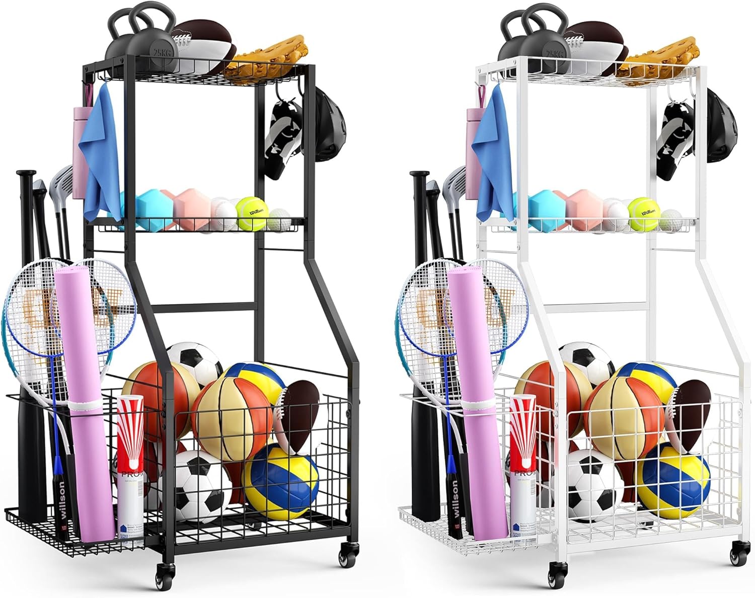 Sports Equipment Garage Organizer