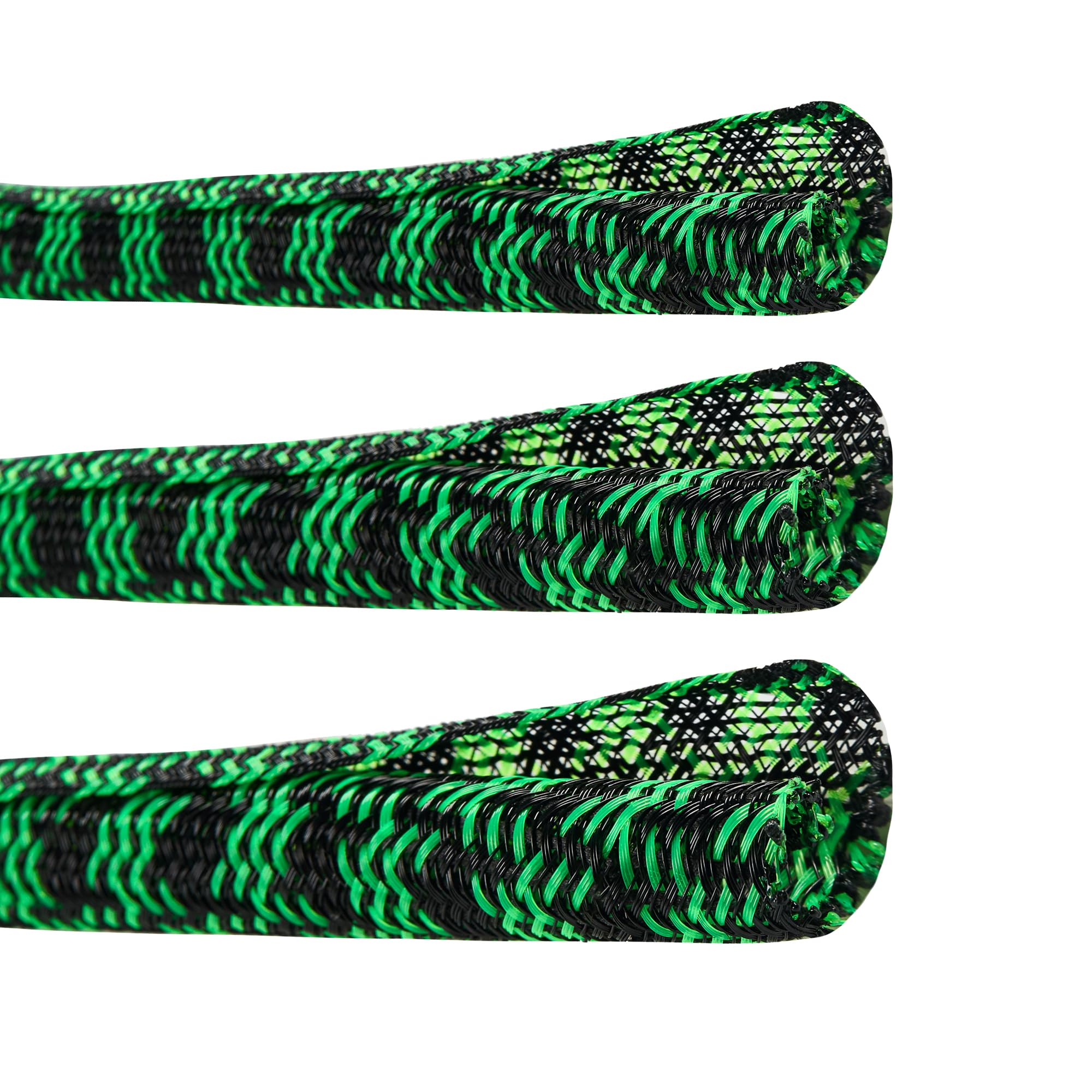 Cable Sleeve Organizer - Self-Wrapping Wire Loom -9
