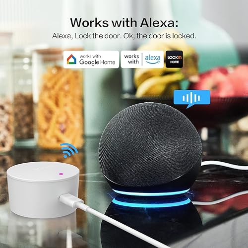 Miniatura 4 de Lockin Puerta de enlace Wi-Fi y componente de bloqueo electrónico para controlar remotamente su cerradura inteligente G30 y caja de bloqueo