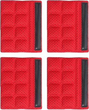 4PCS Helmet Chin Pads Foam Strap Padding Replacement Cushion Universal Mat Liners for Cycling Riding Bike Bicycle Racing Road Motorcycle