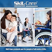 Vista 5 de Skil-Care Wide Foot & Heel Elevator Pillow, Medical Wedge Foot Support Cushion for Bed Sore Foot Pressure, Support Foam Recovery Accessory
