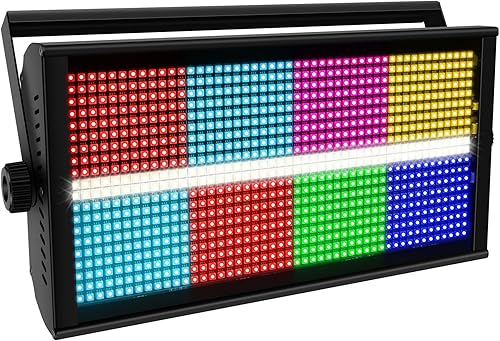 Miniatura 8 de Luz LED de cabeza móvil para escenario, OPPSK de doble cara, 150 W, RGBW, DJ, luz de haz de cabeza móvil por control DMX activado por sonido para