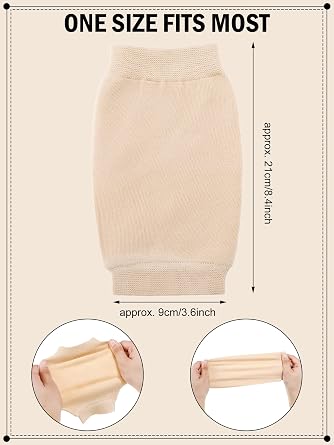 Janmercy 9 Pairs Arm Protectors for Thin Skin