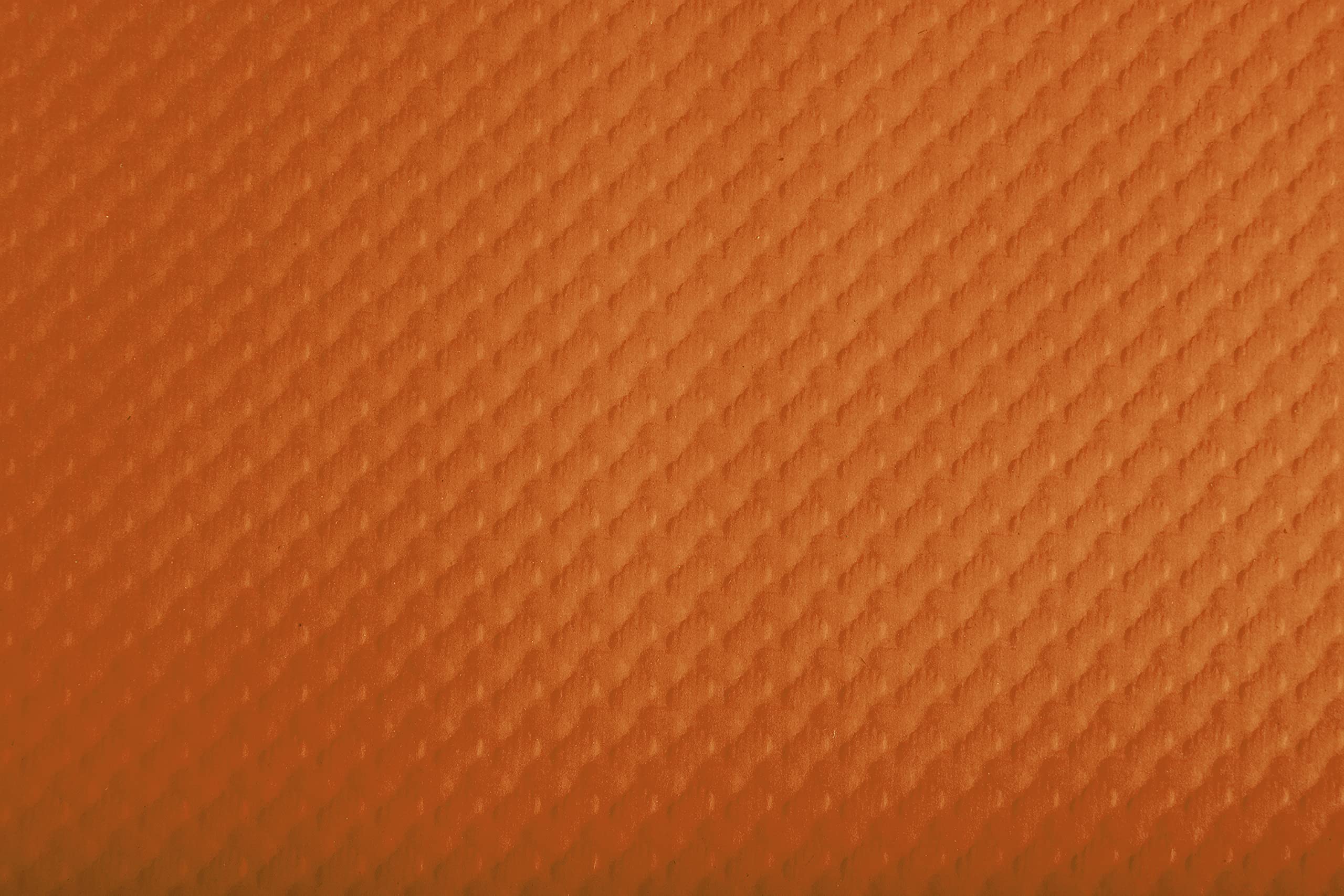 Disposable placemat in embossed and satin paper - Size 30X40 cm - Made in France - In tray of 500 sets. - orange (bright) — image 1