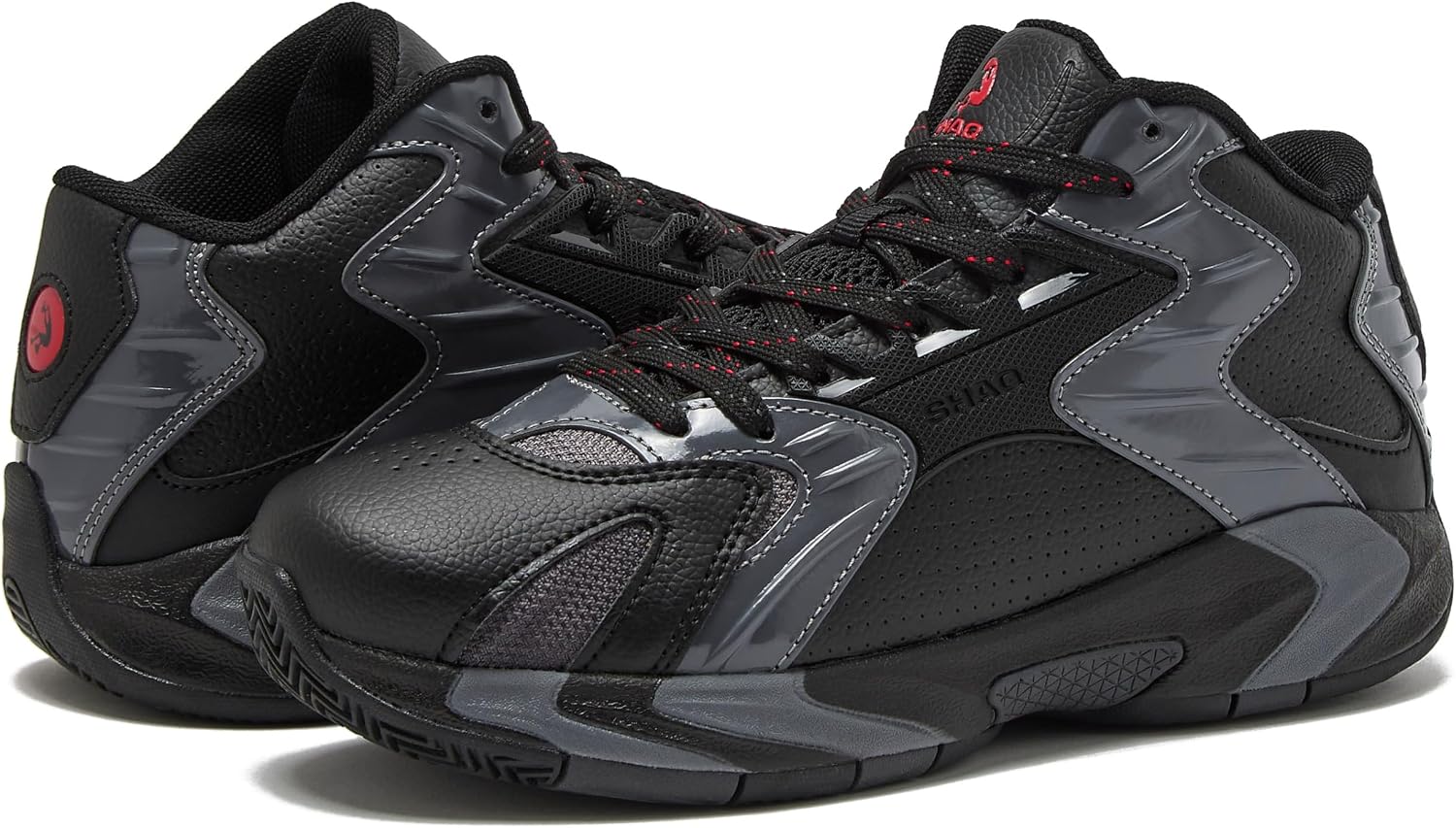 SHAQ Devastator 2.5 Kids Basketball Shoes for Boys and Girls, High Top Youth Boys Sneakers Size 11-7 Little or Big Kid