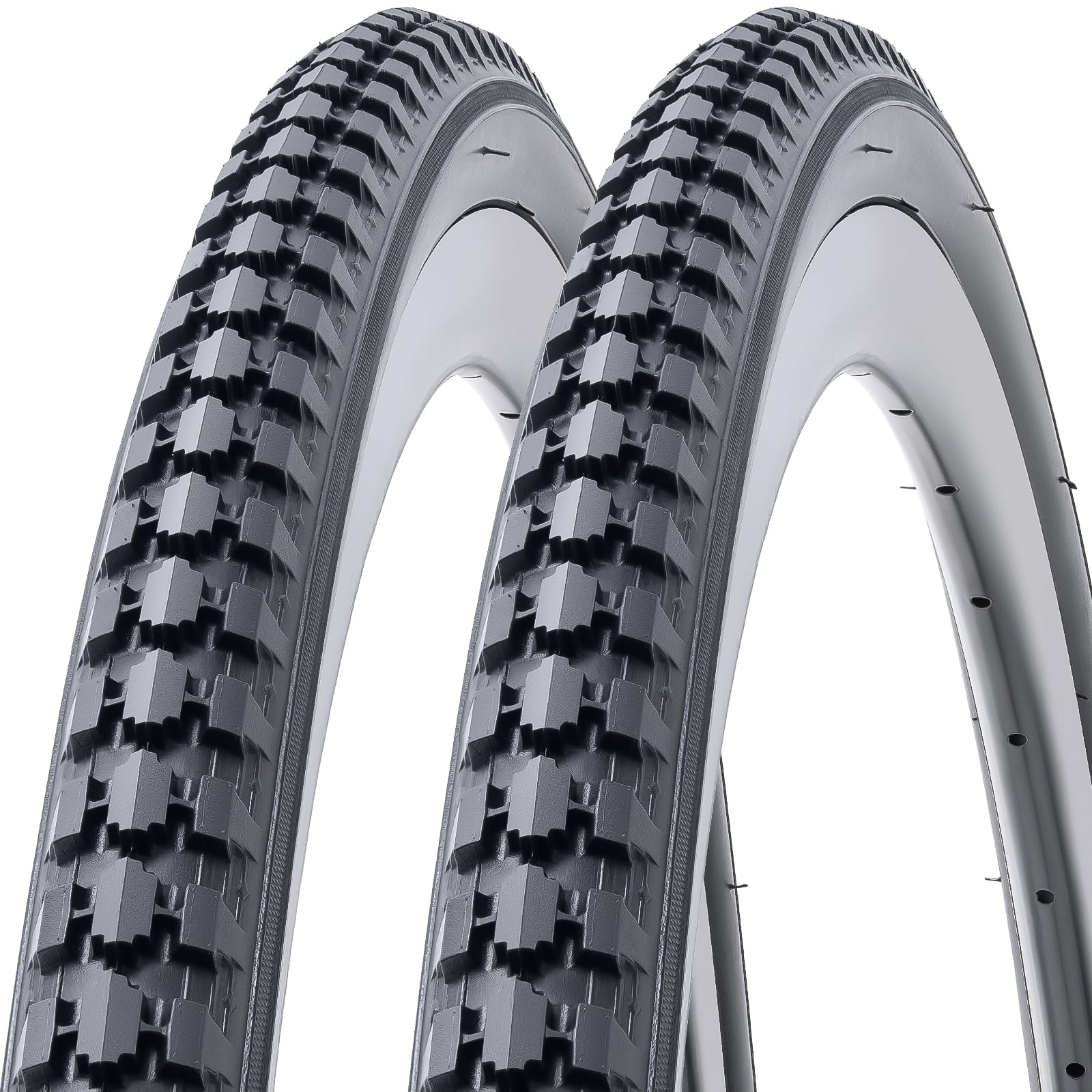 2 Pzs, 26x1 3/8 Pneumatici per bici, Durevole pieghevole 26 pollici 37-590 26 x 1 3/8 Pneumatici per bicicletta da strada, Pneumatici di ricambio per bici da strada, Copertoncino