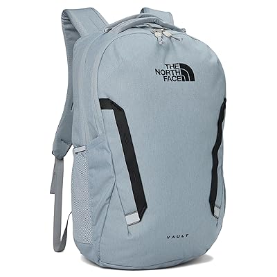 The North Face Vault Backpack Bags Mid Grey Dark Heather/TNF Black/NPF, Nylon/Polyester/Ripstop