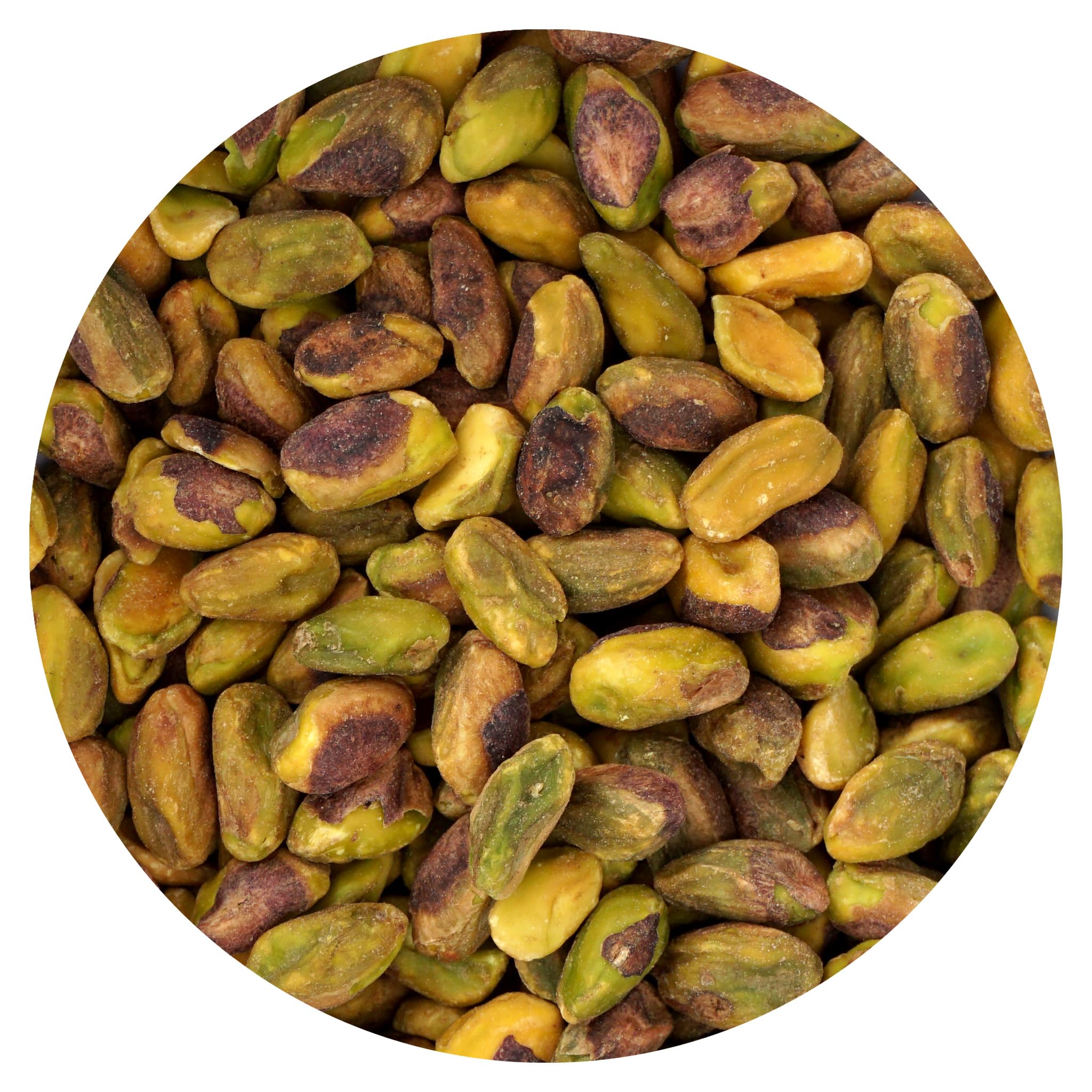 Pistachio Meats Roasted with Sea Salt, 1 Pound Bag, No Shell Pistachio Nuts 16 Ounce Bulk Bag