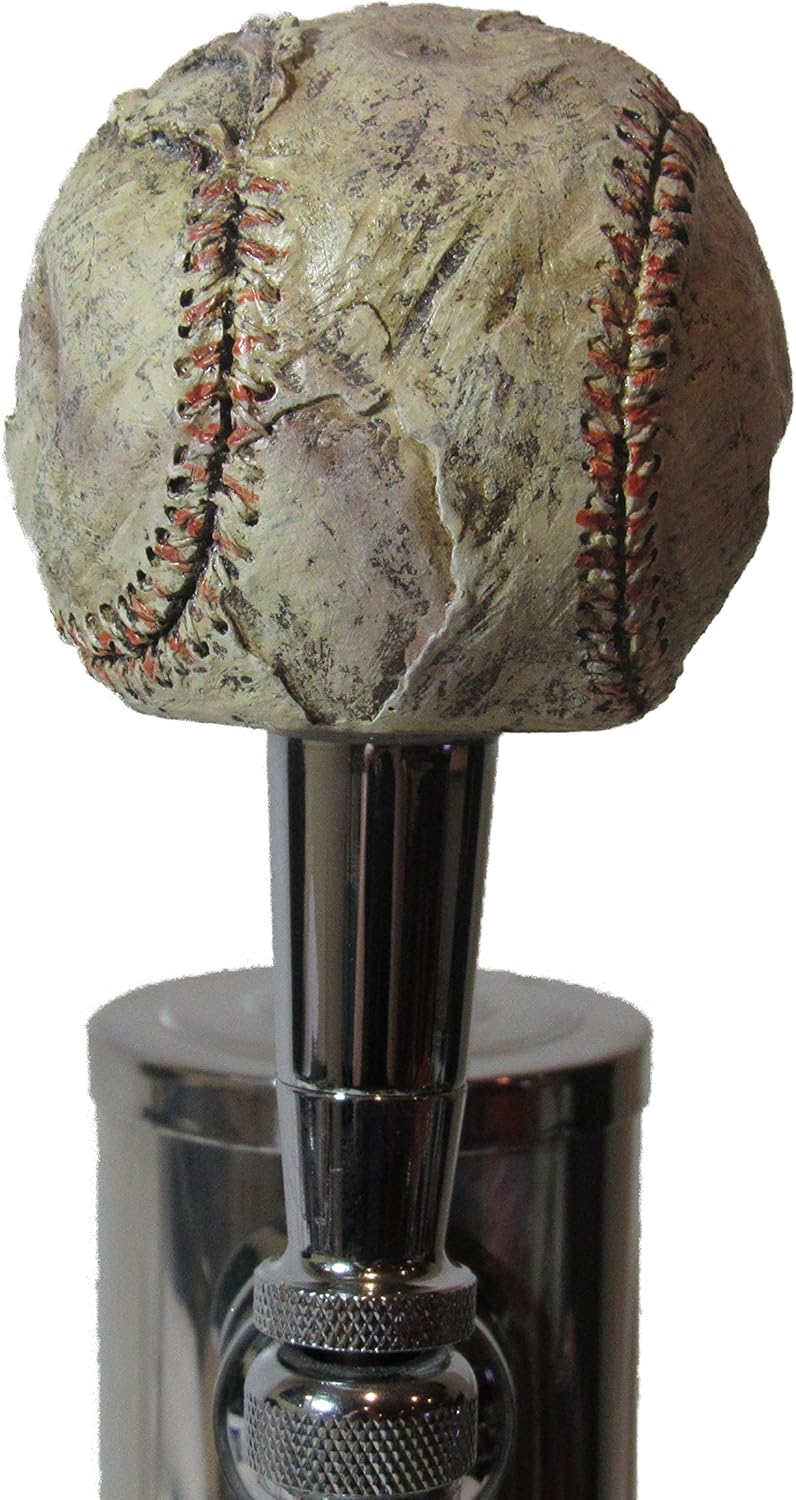 Old Baseball Beer Tap Handle Sports Bar Kegerator Breweriana