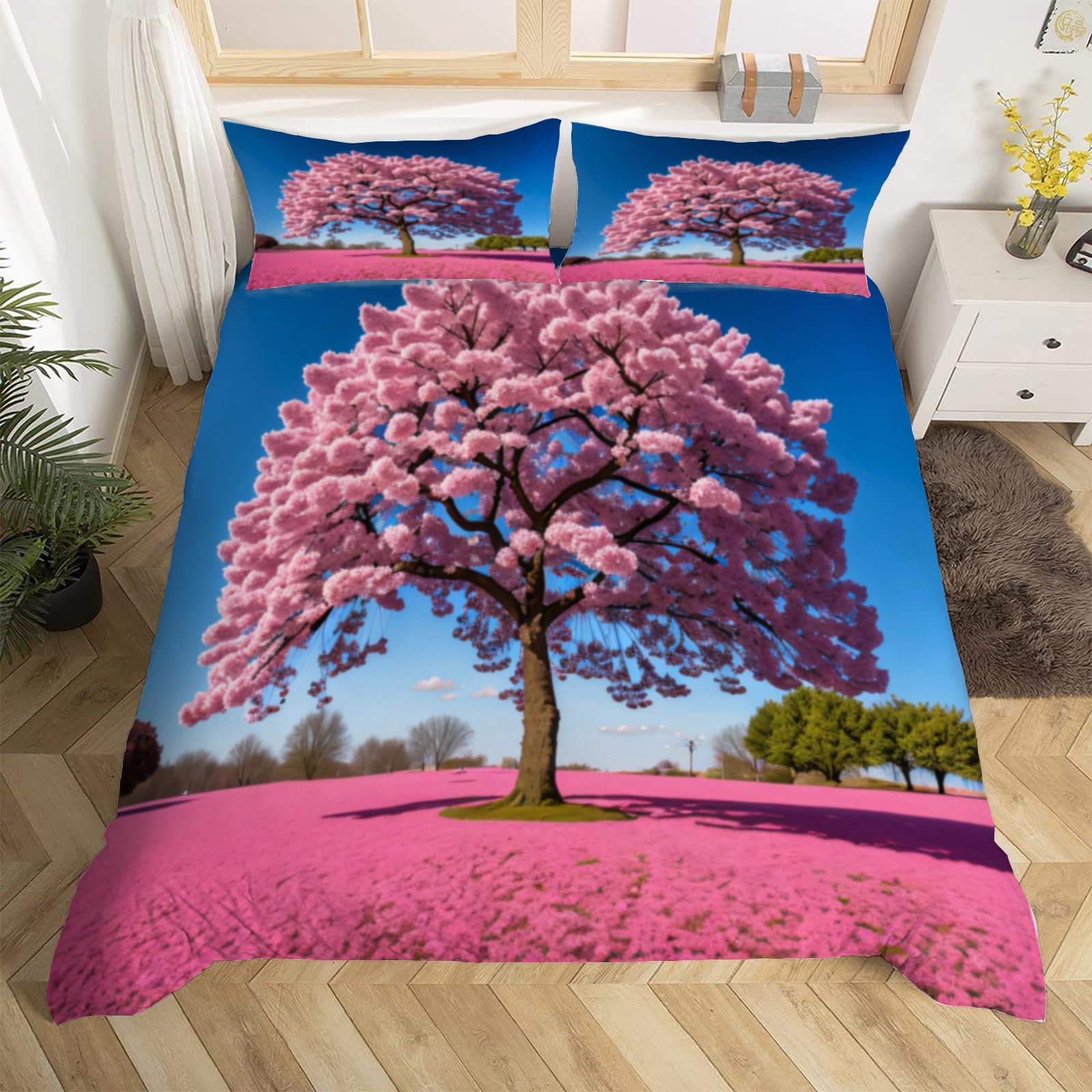 Parure de lit microfibre avec fermeture éclair pour couette fixe