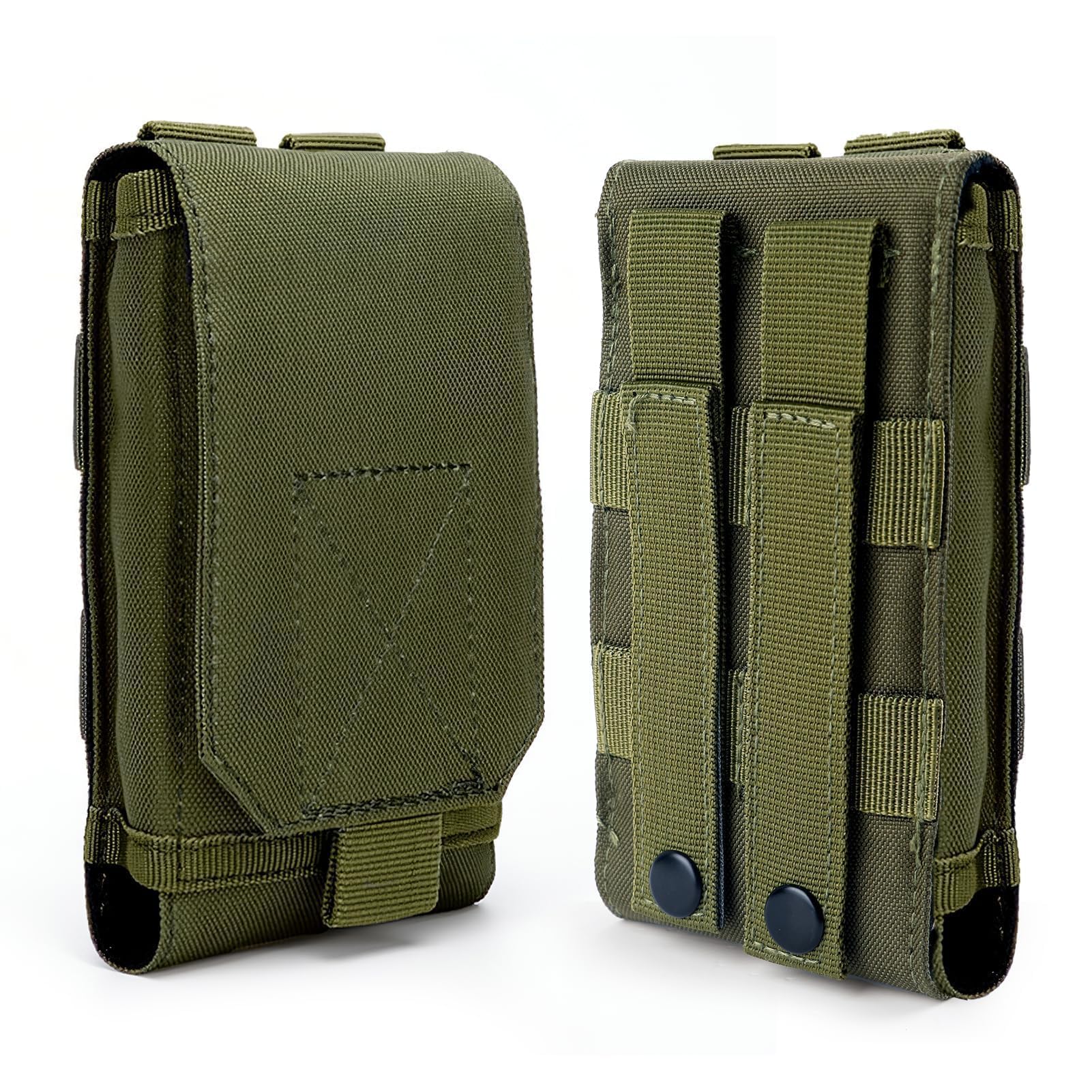 Custodia Da Cintura Impermeabile In Nylon 1000D Per Smartphone 4.7-6.7 Pollici – Militare, Per Trekking E Outdoor Con Velcro E Cinghie