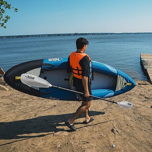 Miniatura 6 de Pelican iESCAPE Kayak inflable - Kayak recreativo - Compacto, estable y divertido todo en uno - para 1 o 2 personas
