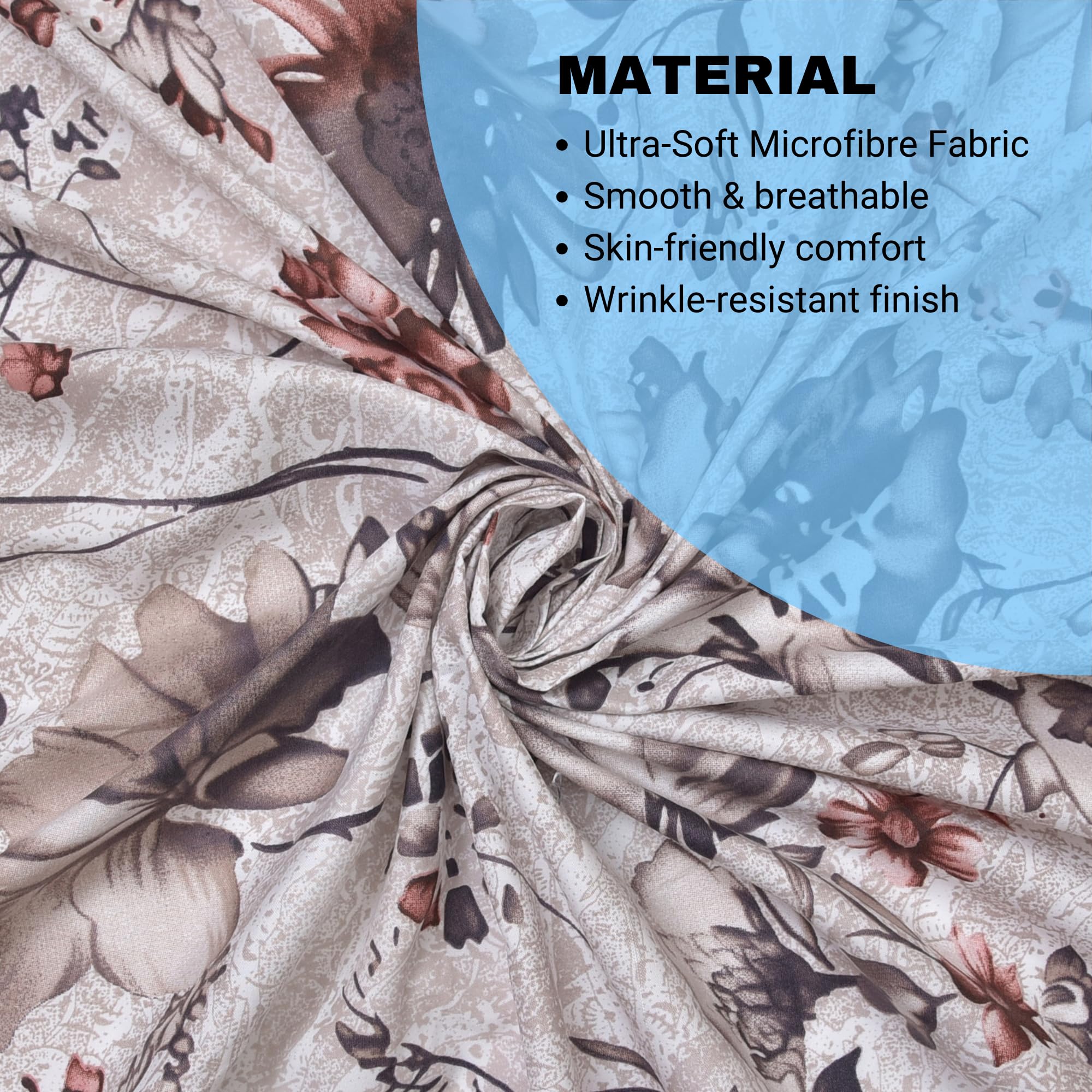 EverSoft Bedding Single 2-Piece Luxury Bed Sheet Set Soft - Image 4