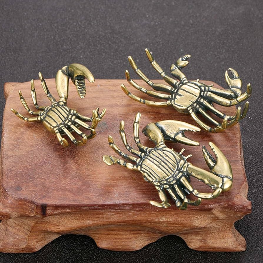 金塊の蟹飾り 楽天市場】BRASS STORE ブラスストア / 真鍮 オーナメント