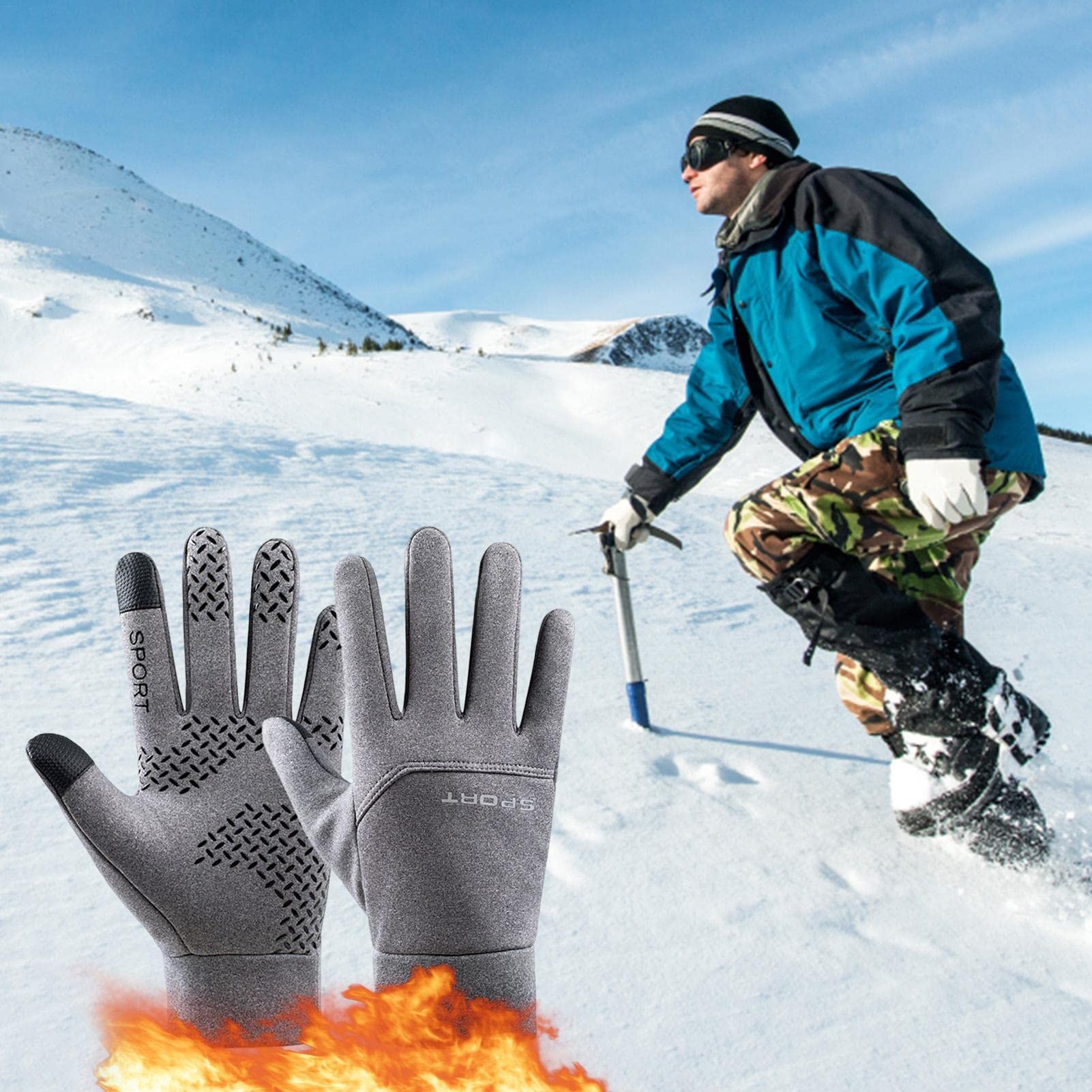 Winter handschoenen voor mannen en vrouwen touch screen anti-slip