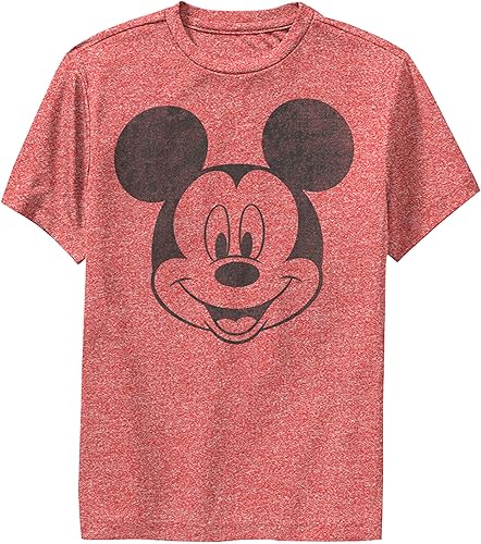 Disney Camiseta Unisex para Niños con Cara de Mickey