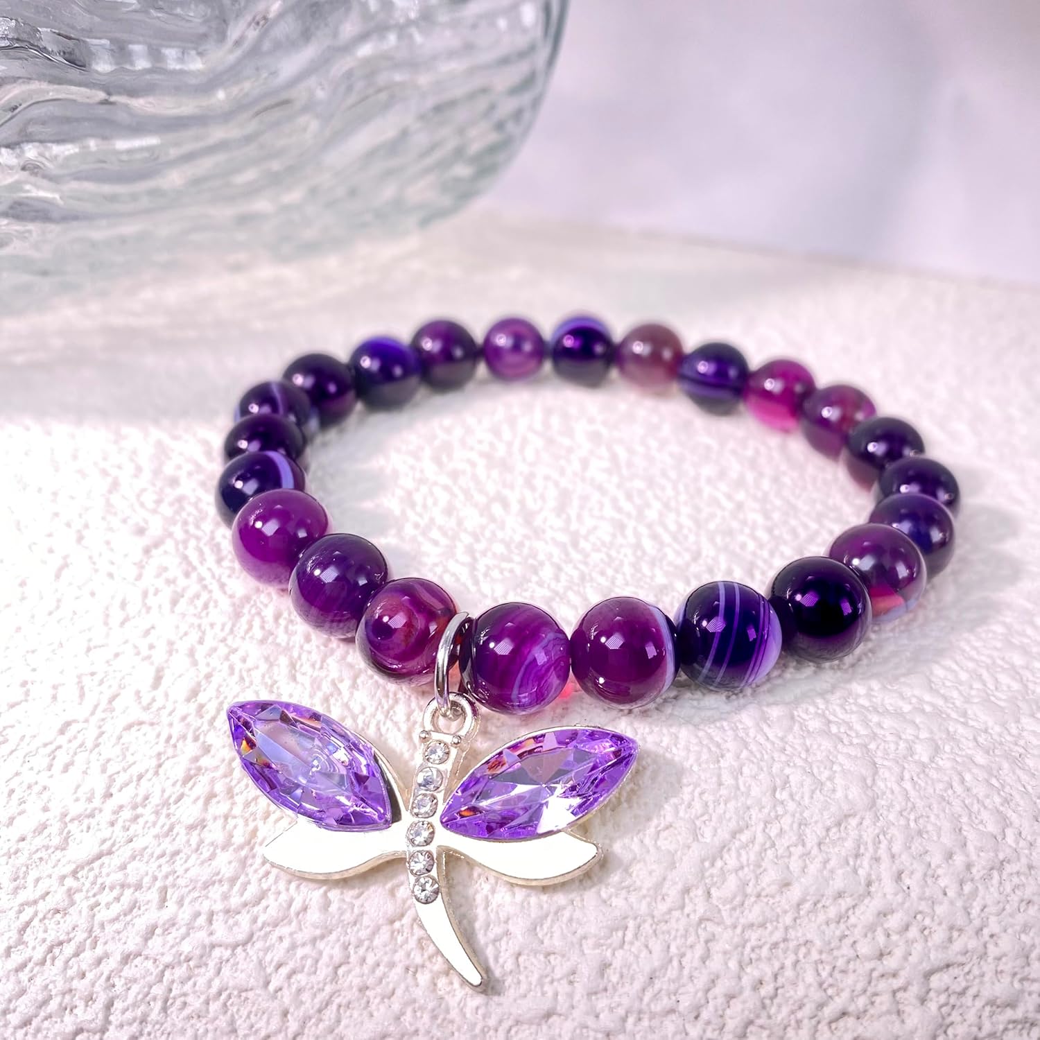 Dragonfly Bracelet for Women & Girls - Dragonfly Charm Jewelry Gift for Mom, Daughter, Wife, Granddaughter & Best Friends - Image 5
