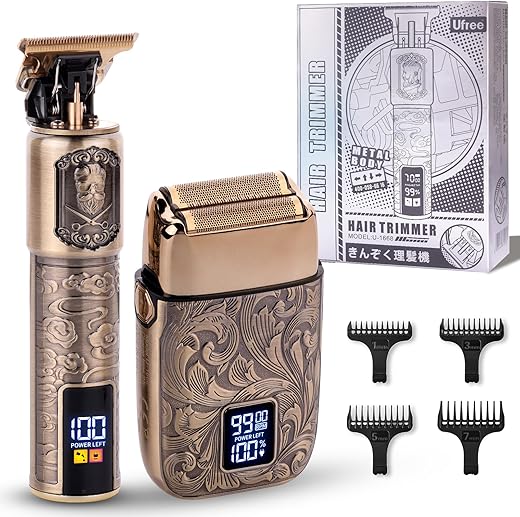 Ufree Foil Shavers Electric Razor for Men, Beard Trimmer Grooming Shaving Kit,...