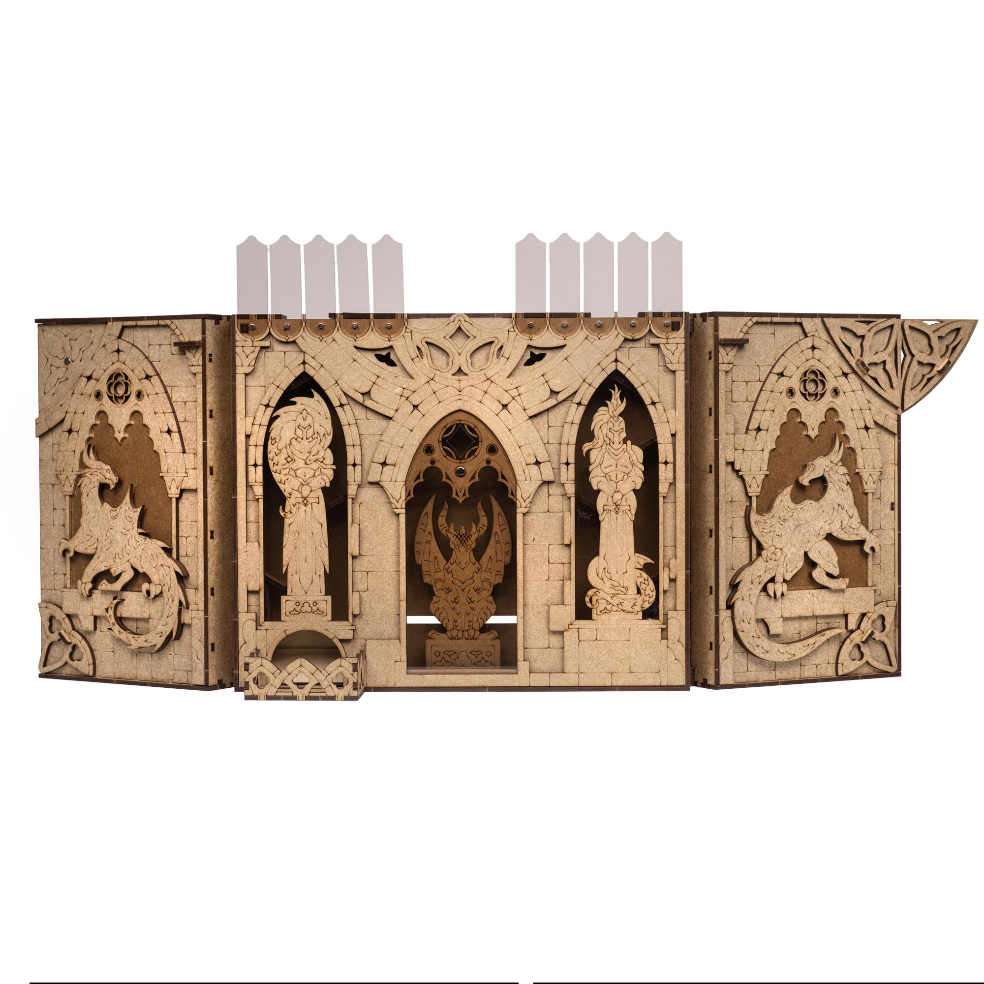 Amazon.com: Towerrex DND DM Screen Dragonheart with Dice Tower