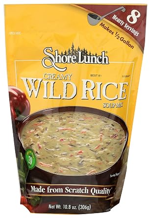 Shore Lunch Mix Soup Creamy Wild Rice, 10.8 oz