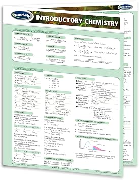 Introductory Chemistry Guide - Science and Chemistry Quick Reference Guide by Permacharts