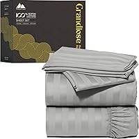 Vista 42 de Mayfair Linen Sábanas de 100% algodón egipcio tamaño individual, juego de sábanas de 1000 hilos de algodón egipcio, 3 piezas (blanco) con bolsillo