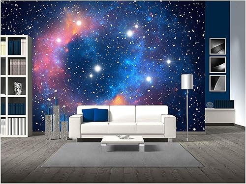 wall26 - Mural adhesivo decorativo para pared (tamaño grande), WMR-WP-X-DD61-100x24x6