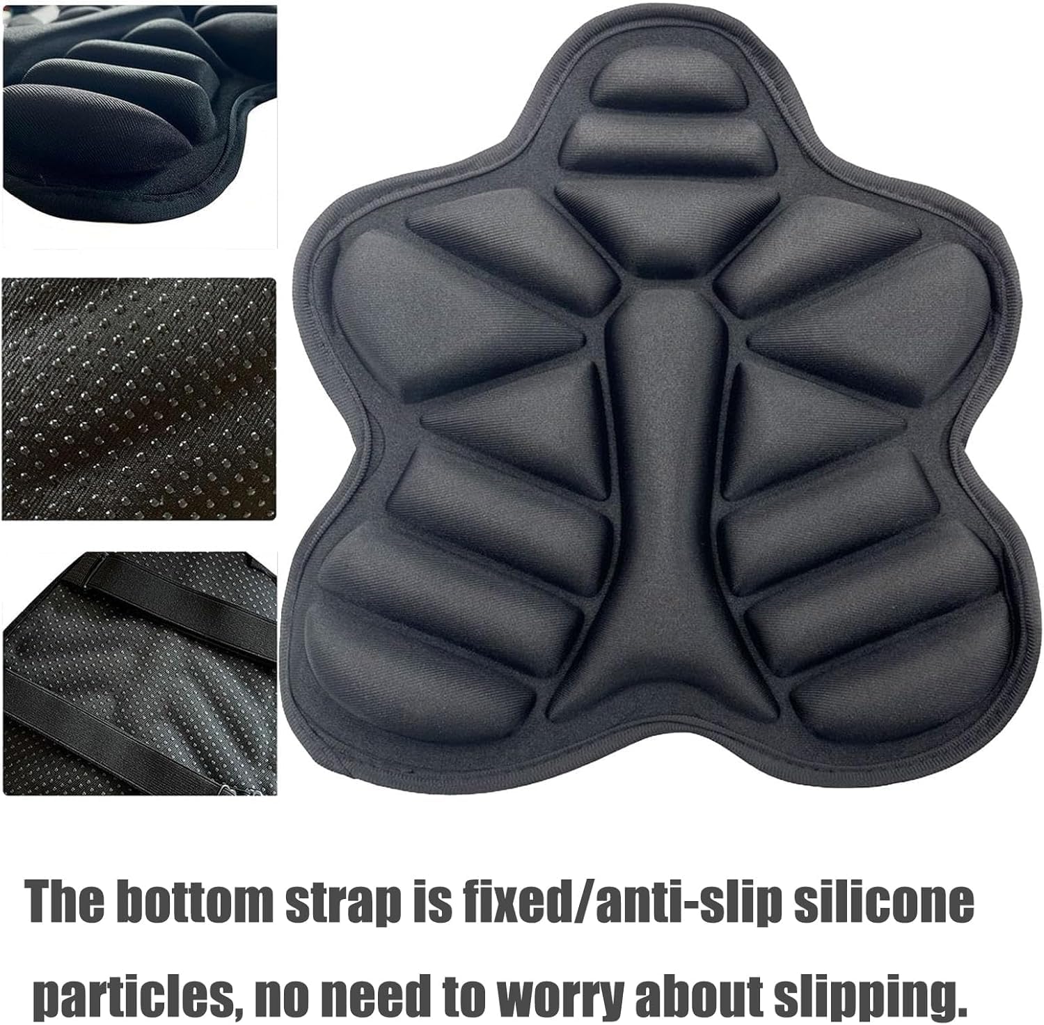 2Pcs Cojín de Asiento de Motocicleta para BMW R 1200 GS LC R1200GS R 1200GS ADV R1200GS Rallye, Antideslizante Alivio de Presión y Mayor Confort para Viajes Largos,A/Style 1
