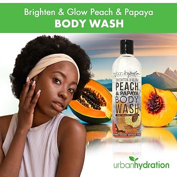 Urban Hydration Peach & Papaya Body Wash 13.5 FL Oz