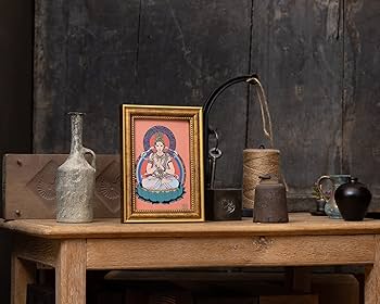 Amazon｜未・申年の大日如来 夏江まみ 開運守護本尊アートフレーム