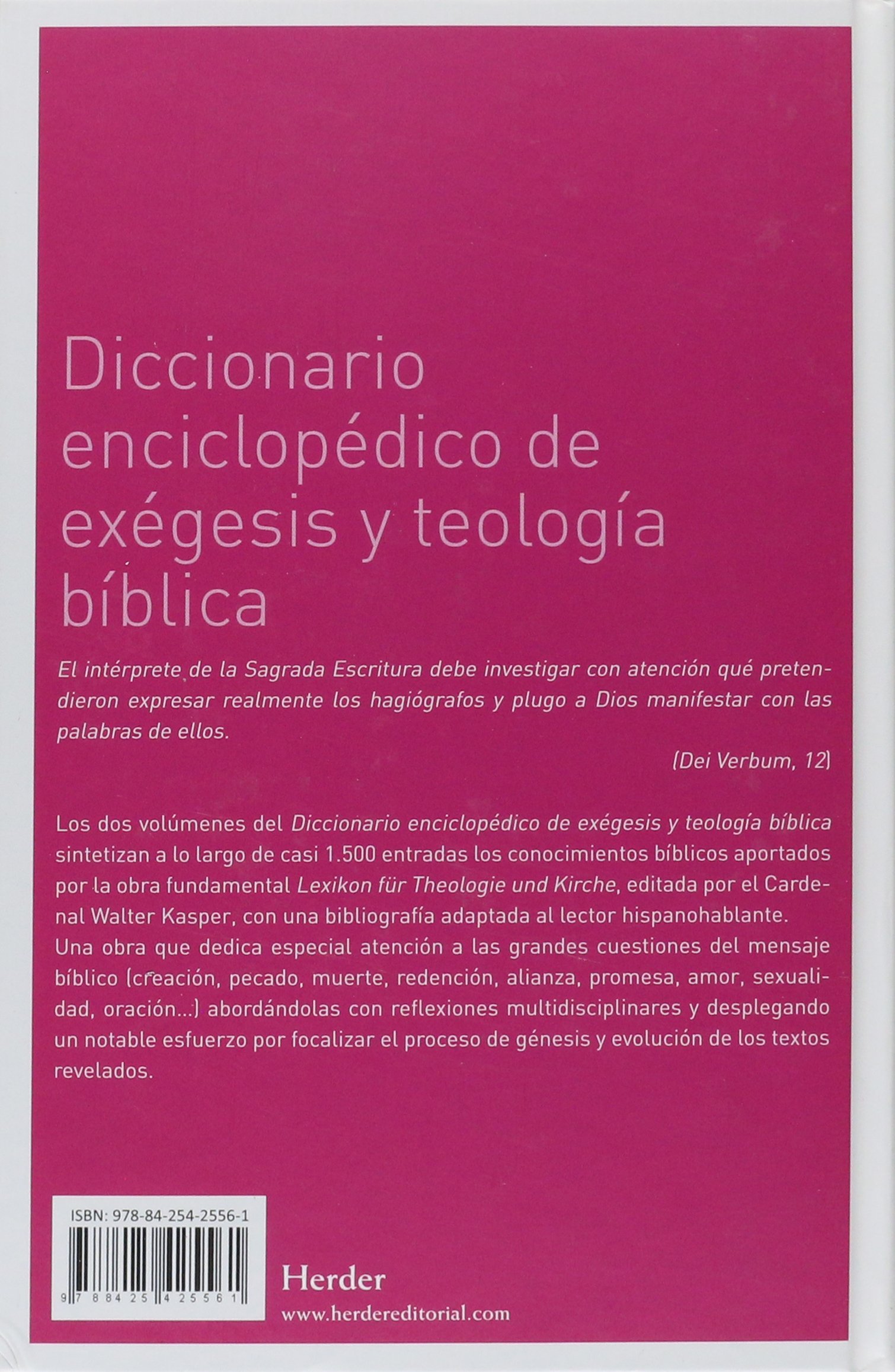 Diccionario enciclopédico de exégesis y teología bíblica (fuera de colección)