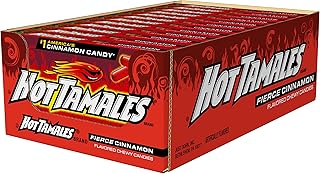 Hot Tamales Fierce Cinnamon Chewy Candy, 5 ounce Theater Box (Pack of 12)