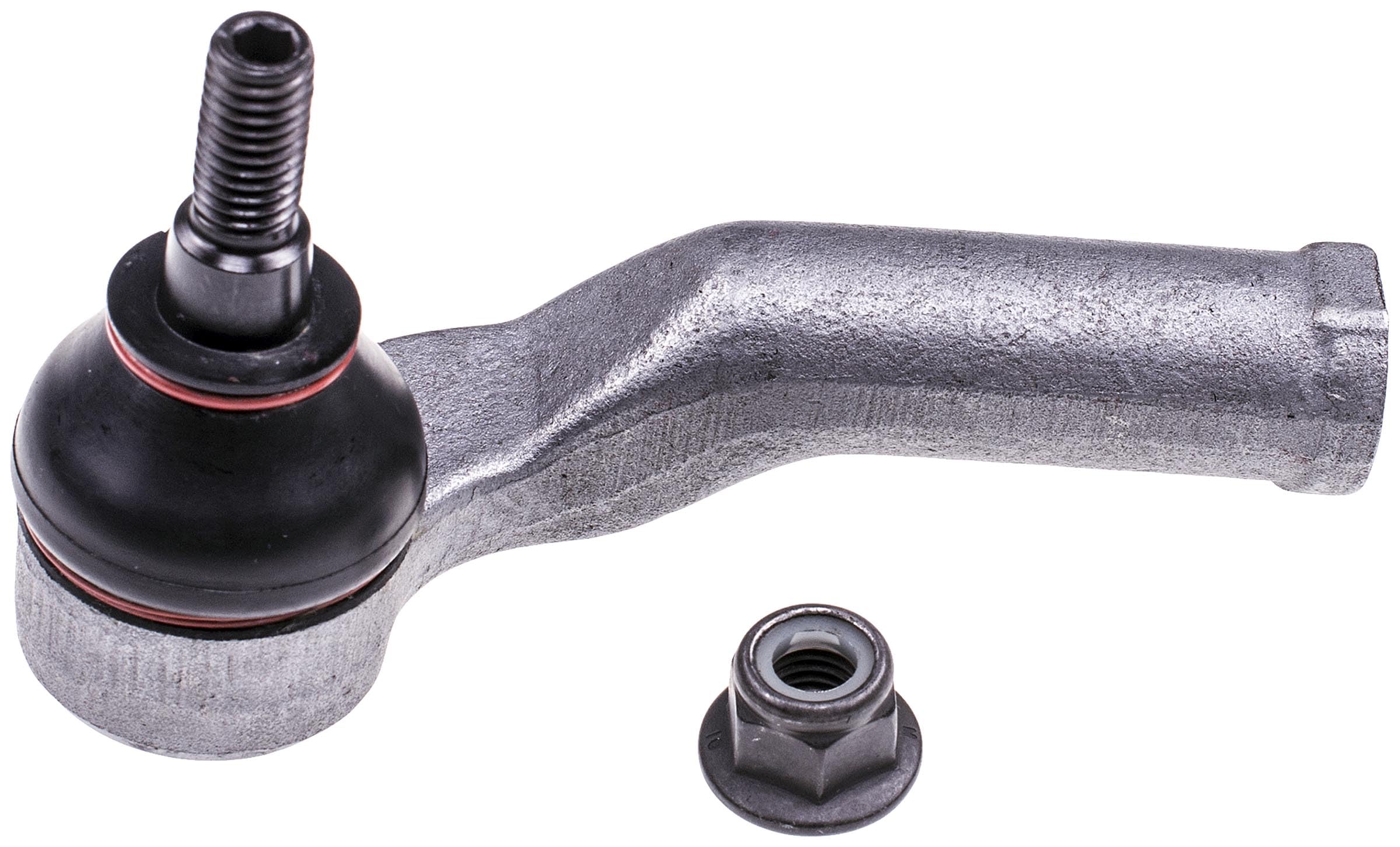 Dorman TO85021XL Front Driver Side Lower Steering Tie Rod End Compatible with Select Ford/Lincoln Models - Tie Rod - Steering Tie Rod End - This extended life tie rod end is built for smooth performance and superior durability. Featuring a hardened stud, highly polished ball, a maintenance-free polymer bearing, I.C.E. synthetic grease and premium corrosion resistance.
