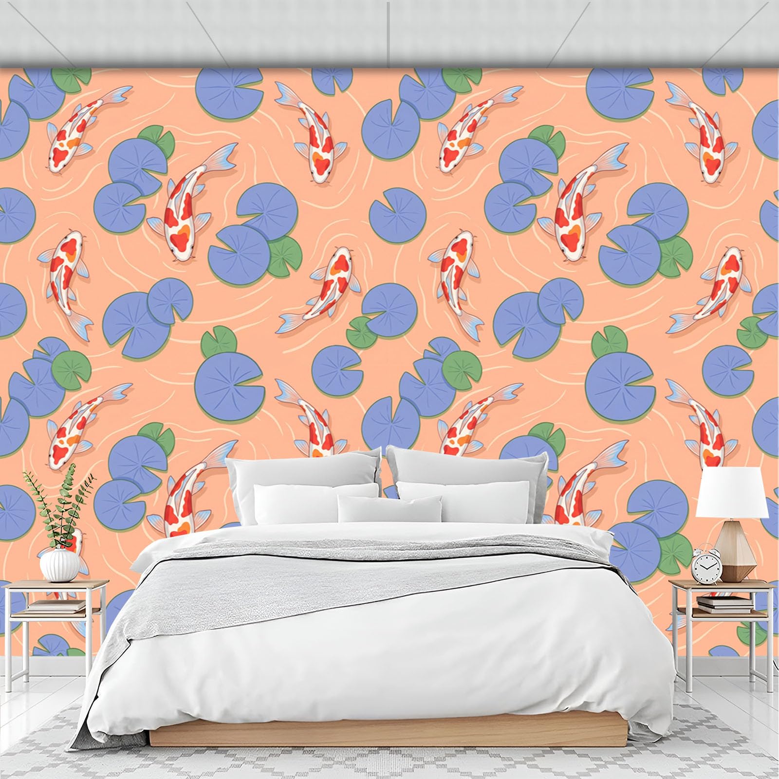 Papier peint panoramique paysage animalier de qualite superieure pour habiller un mur de bureau
